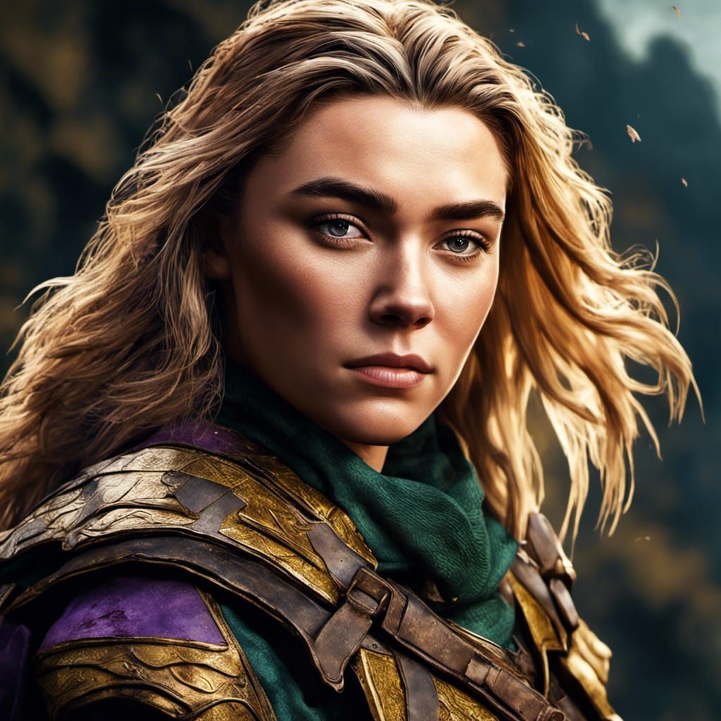 Fantasy Ranger Concept Art in 8k Resolution