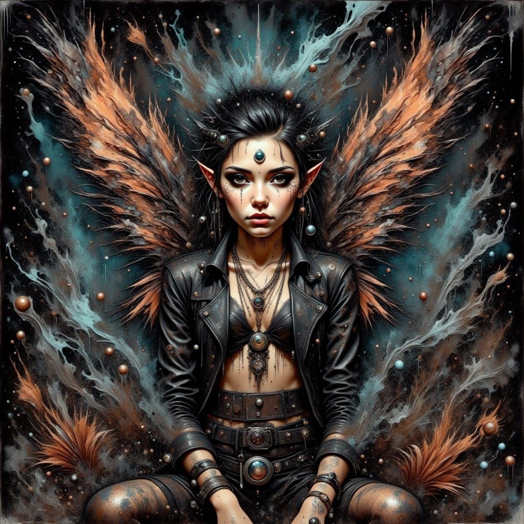 Metal Intensity Coffee Mug Faerie