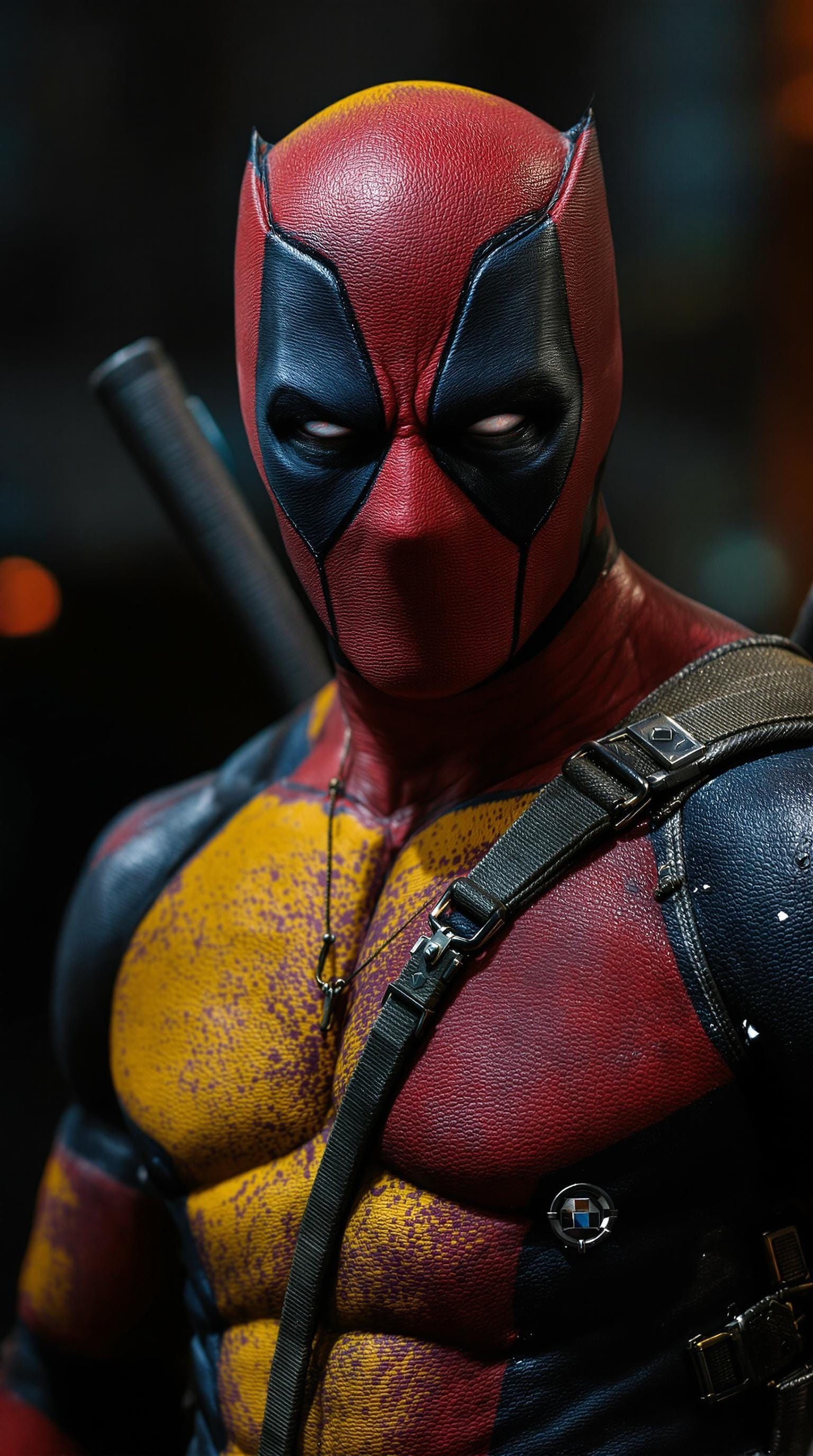 Deadpool in Hyperrealistic Wolverine Body Painting