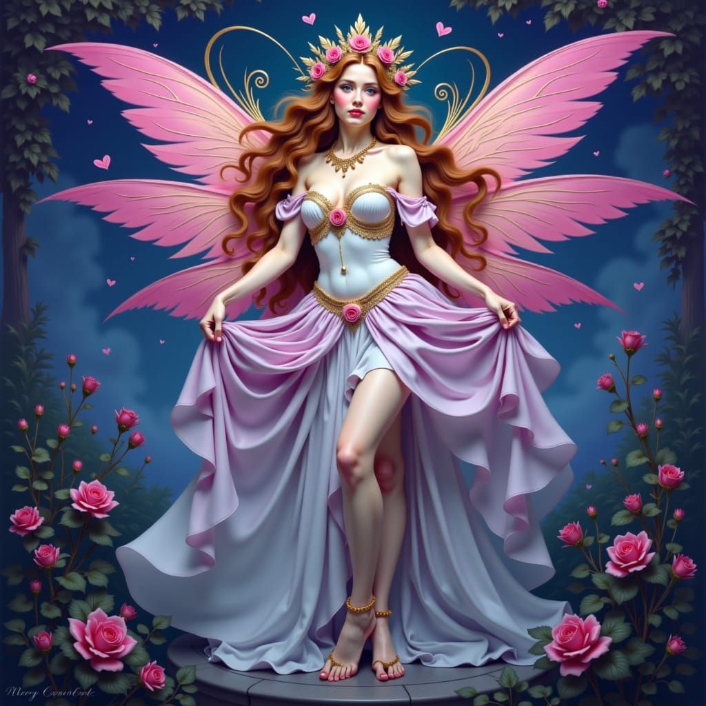 Diamond Fairy Portrait