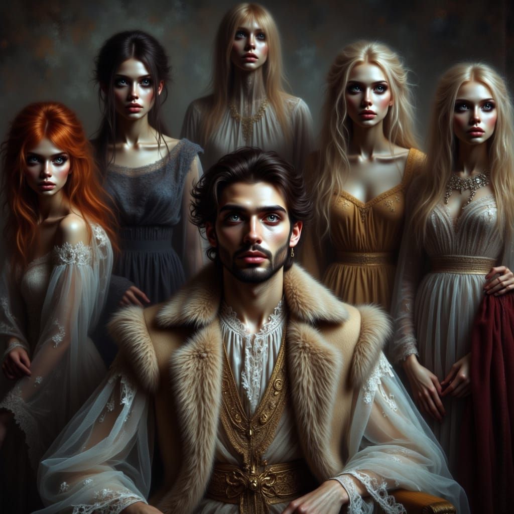 Henry VIII Haunted by Spectral Wives