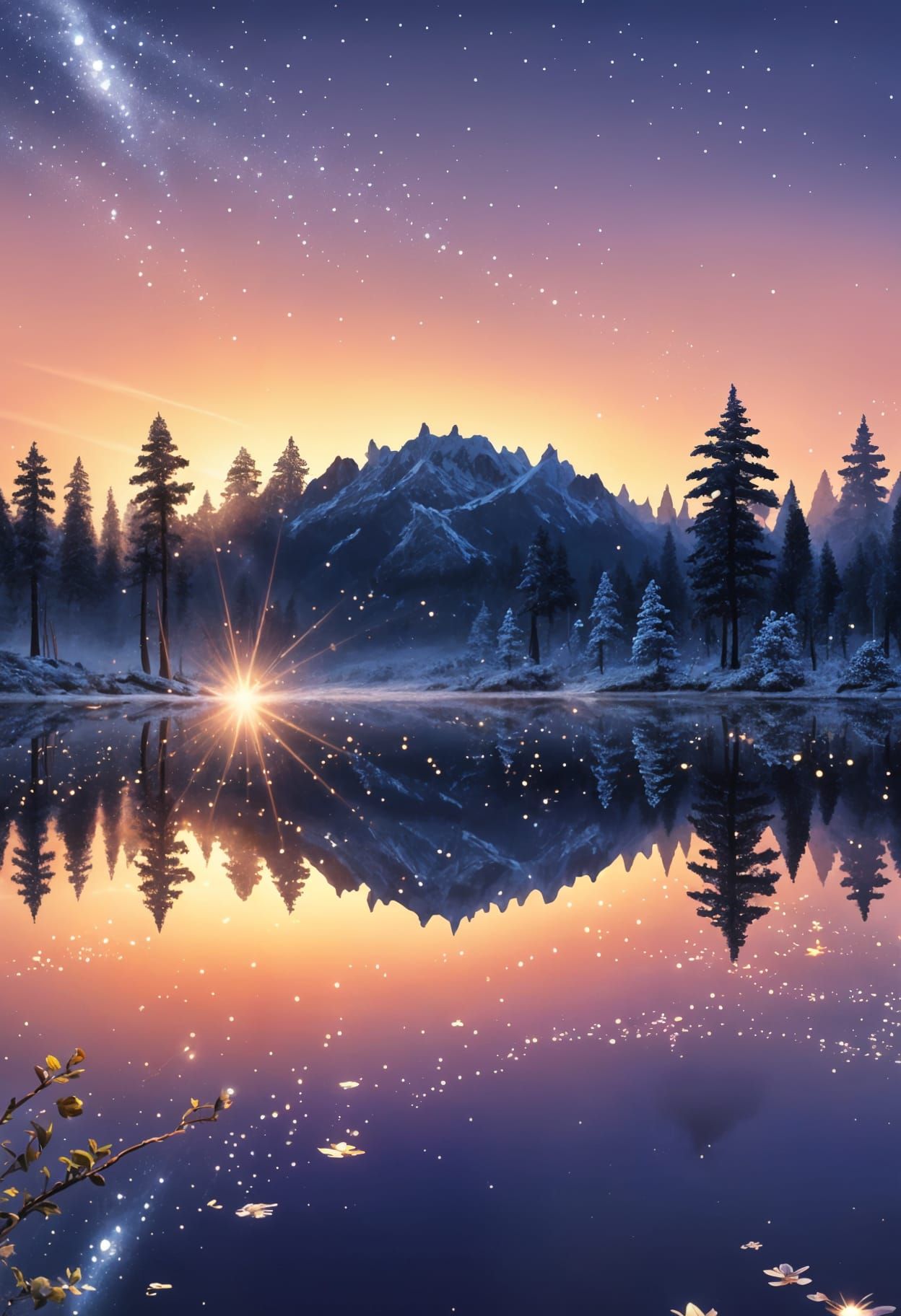 Sparkling Rococo Elegance in Hyperrealism