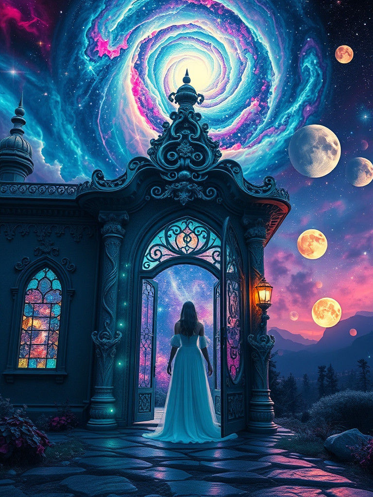 Ethereal Being at Baroque Threshold in Cosmic Landscape