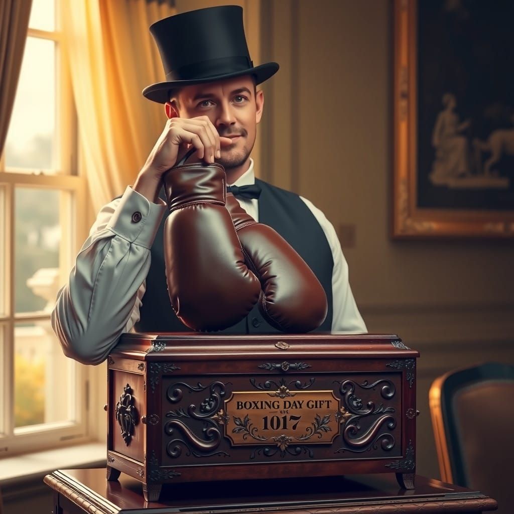 Elegant Boxing Day Tribute in Victorian Era Style