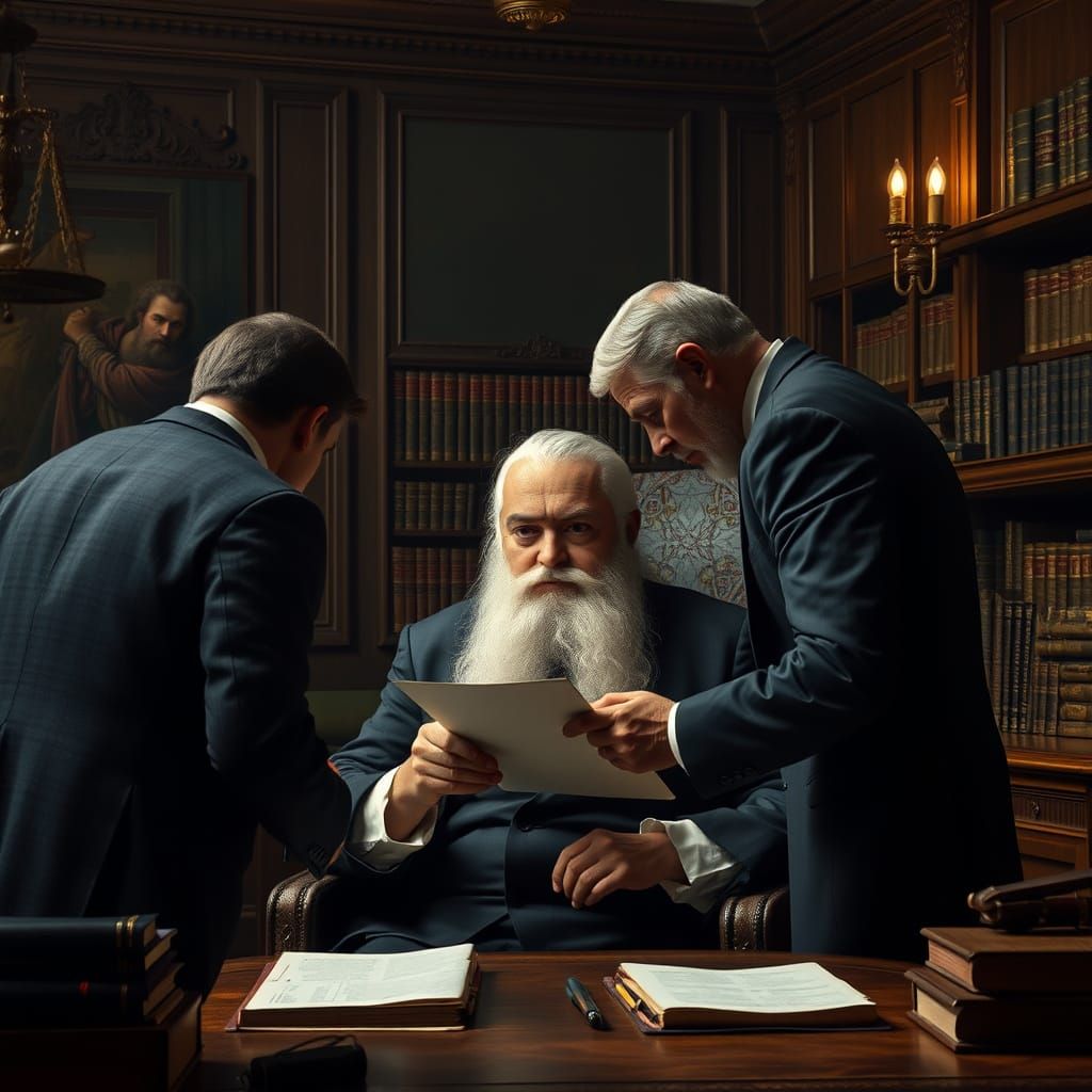 Elderly Judge Receives Serious Denunciation in Mysterious At...