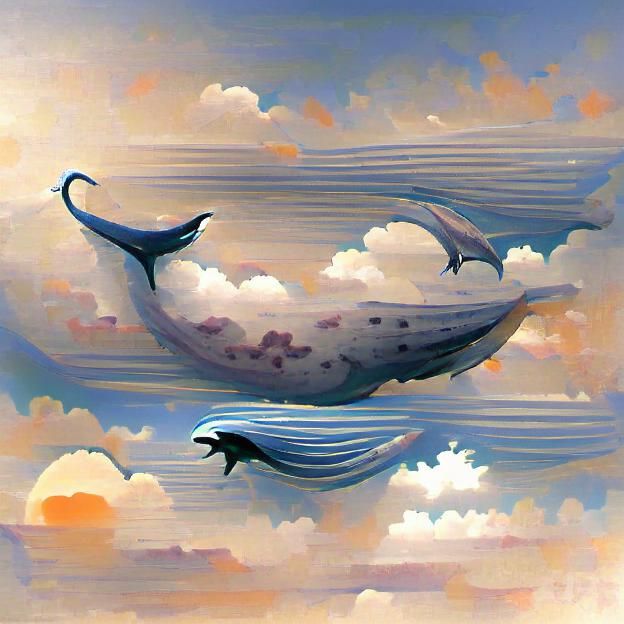 Whale Takes Flight