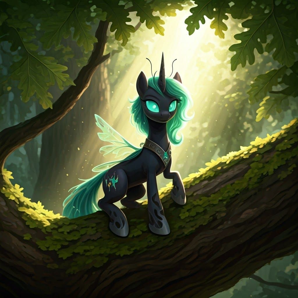 My Little Pony Changeling in Sunlight, Digital Art