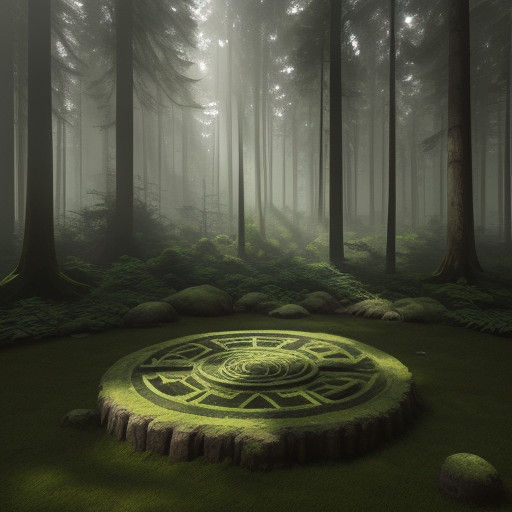 Sacred Geometry Envisioned in Earthy, Mystical Landscape