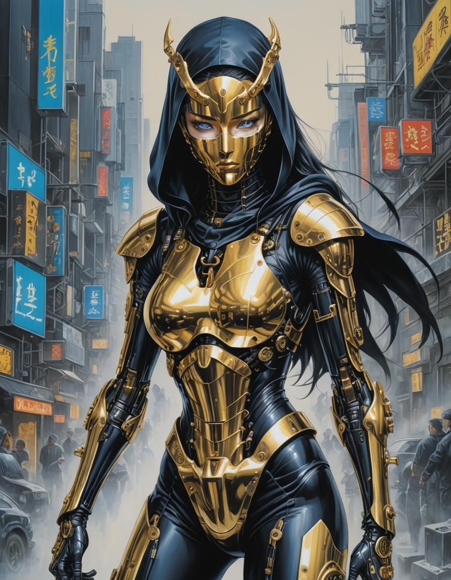 Ninja Cyberpunk Chief #9