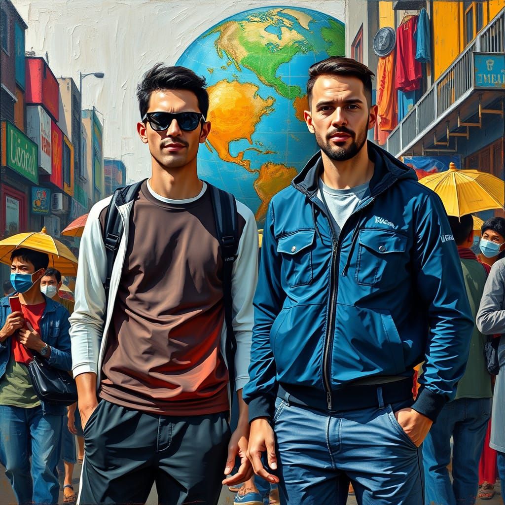 Tall and Short Travelers in a Vibrant World