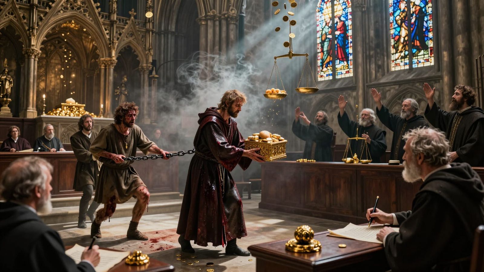 Medieval Cathedral Becomes Financial Tribunal for Justice