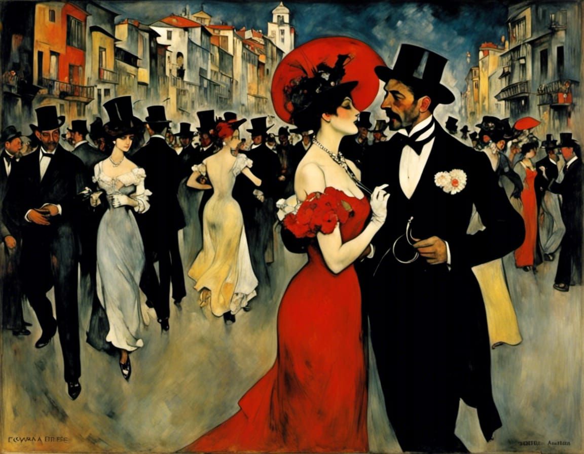 Copacabana Nights: A Retro Autochrome Dream