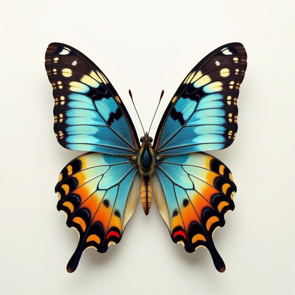 Confused Butterfly Generated by AI