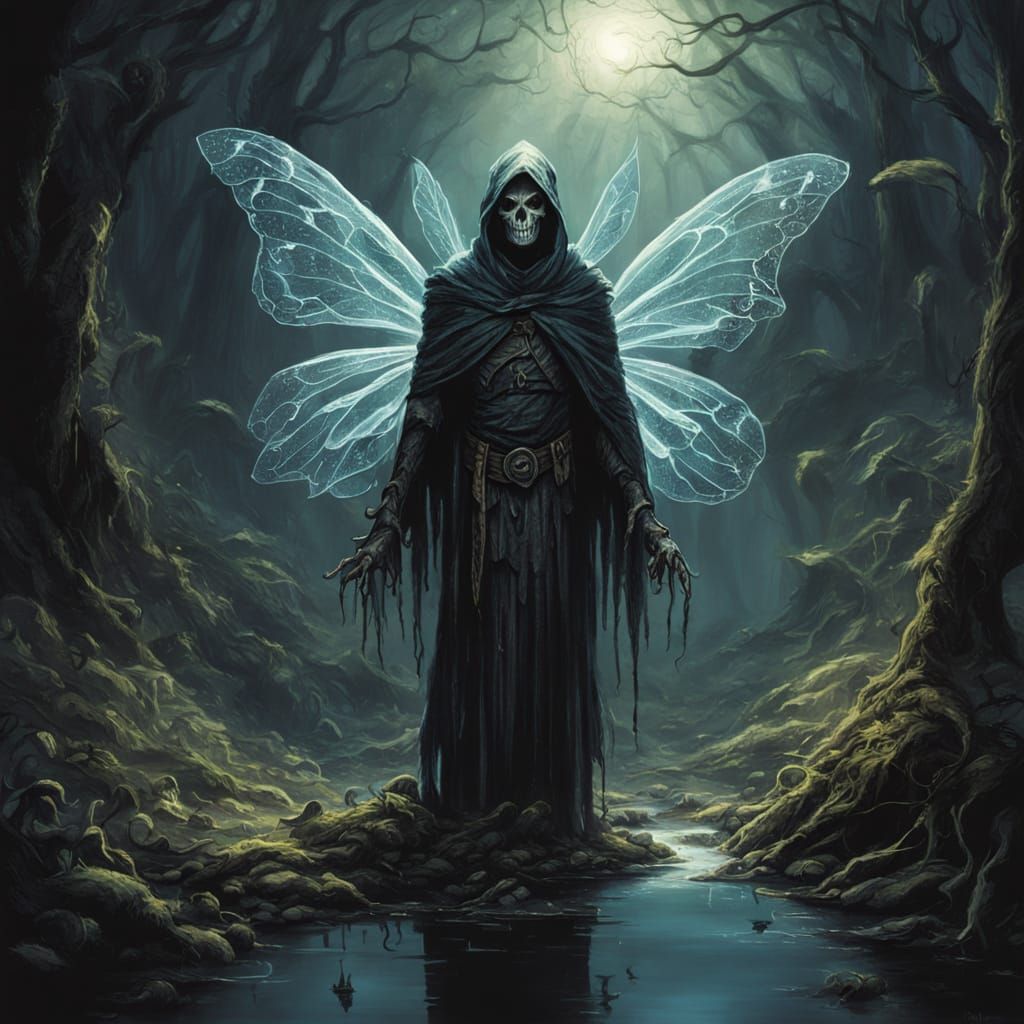 Fairy Bean-nighe Lends Last Aid in Dark, Mystical Stream