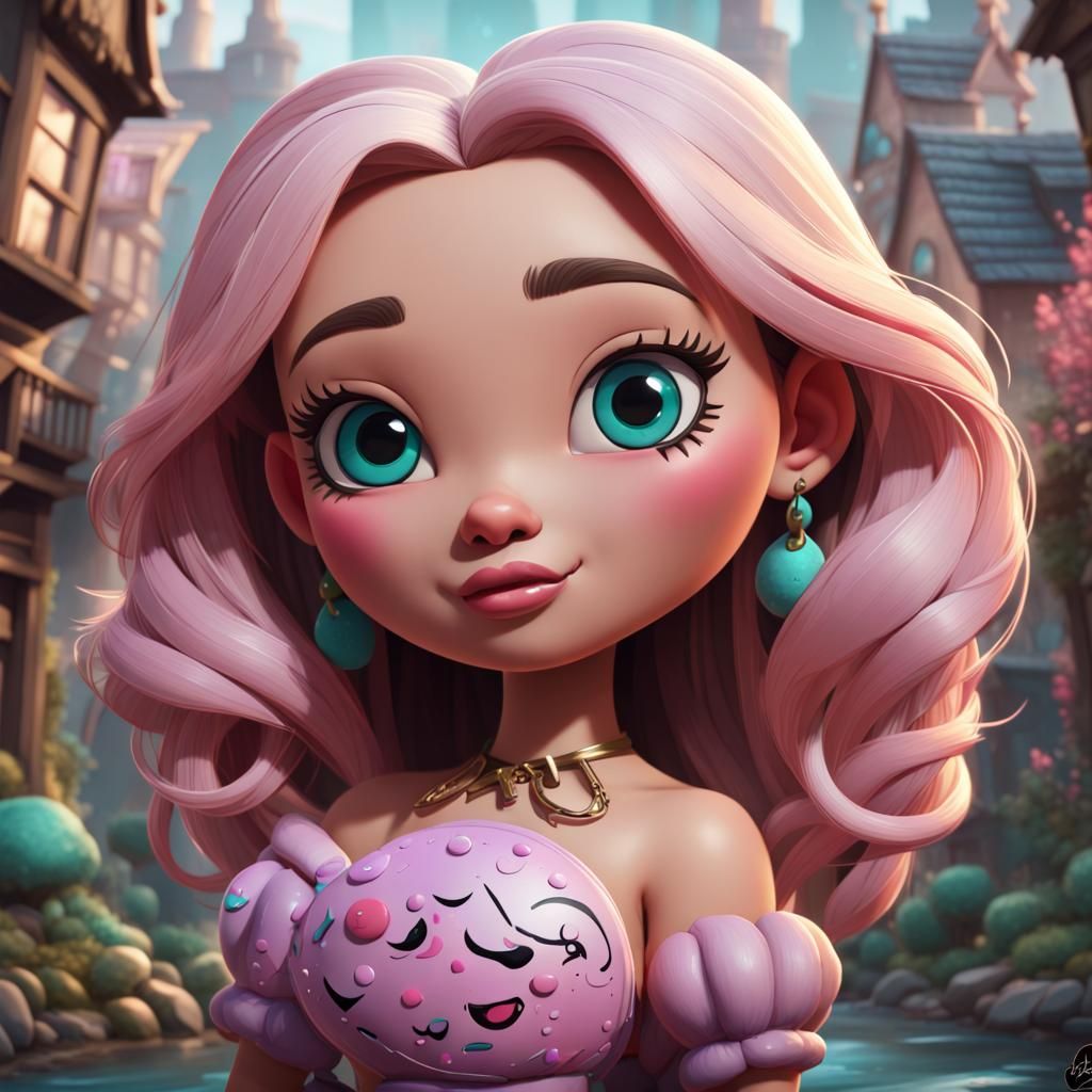 Cloe Bratz Rick Angelz as Squishmallow