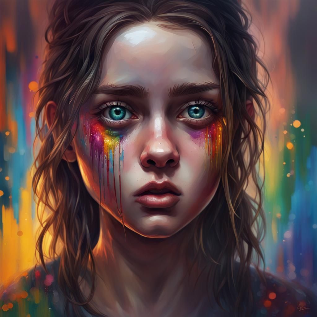 Hyperrealistic Portrait with Dramatic Lighting