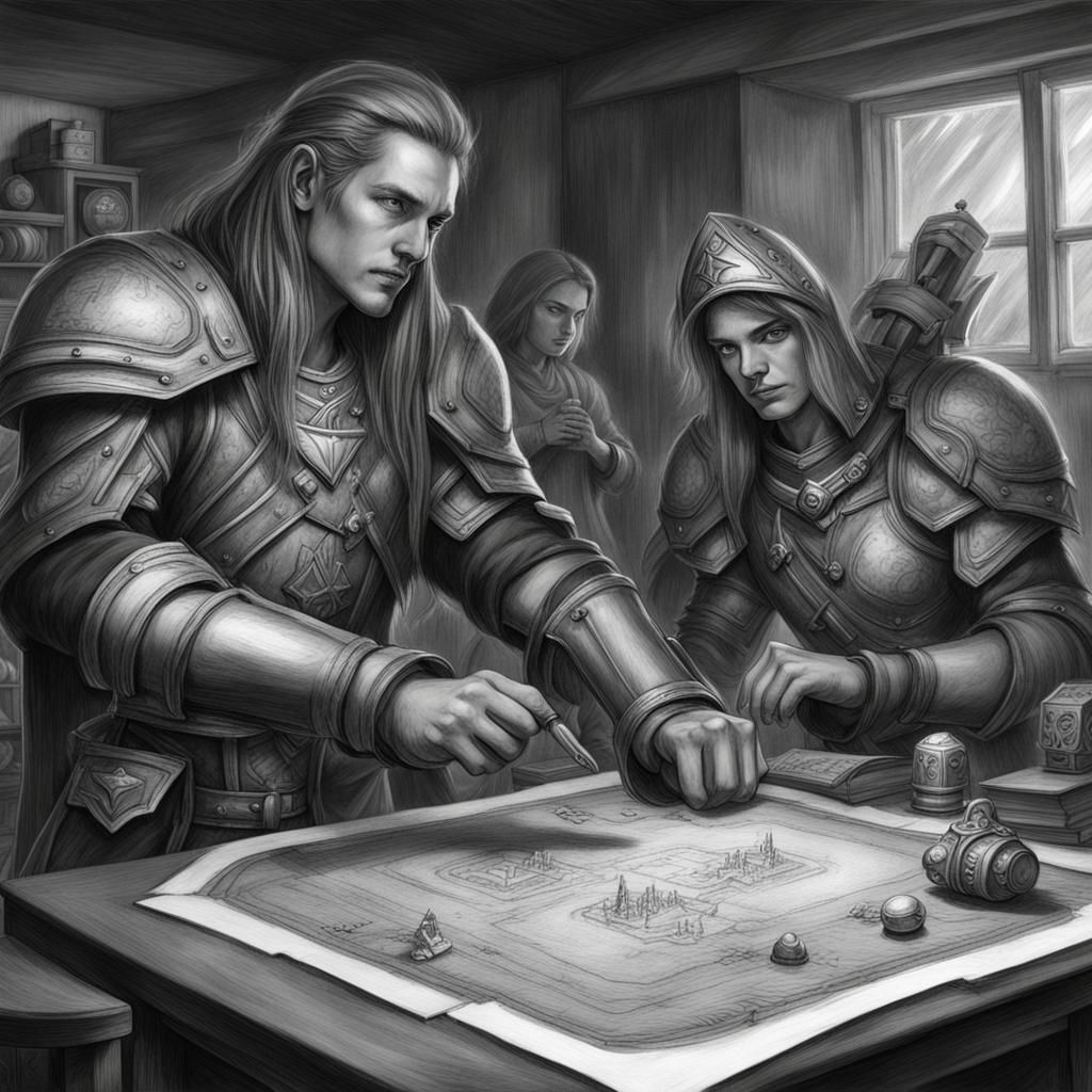 Paladin Hill Games Advertisement: Charcoal Style