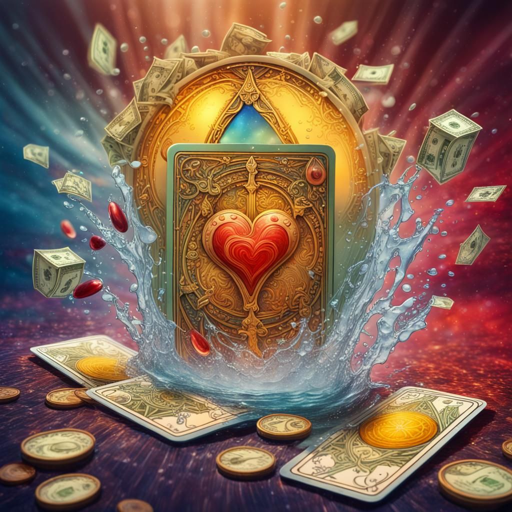 Tarot Cards Depicting Wealth and Health