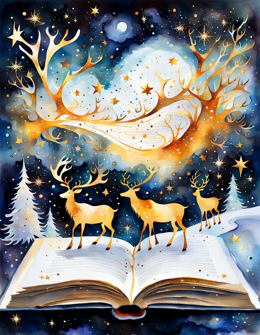 Santa's magic book