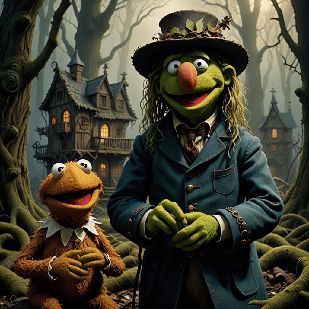 Muppets in the woods