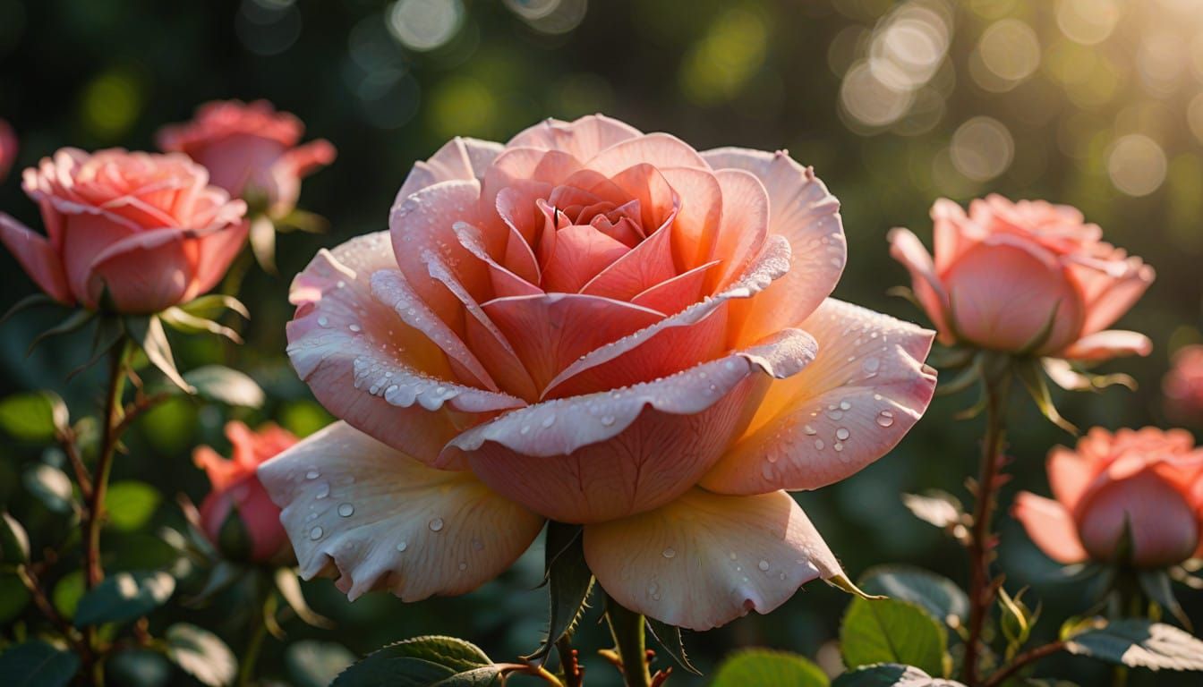 Rose in Full Bloom as the Heart Finds Its Rhythm