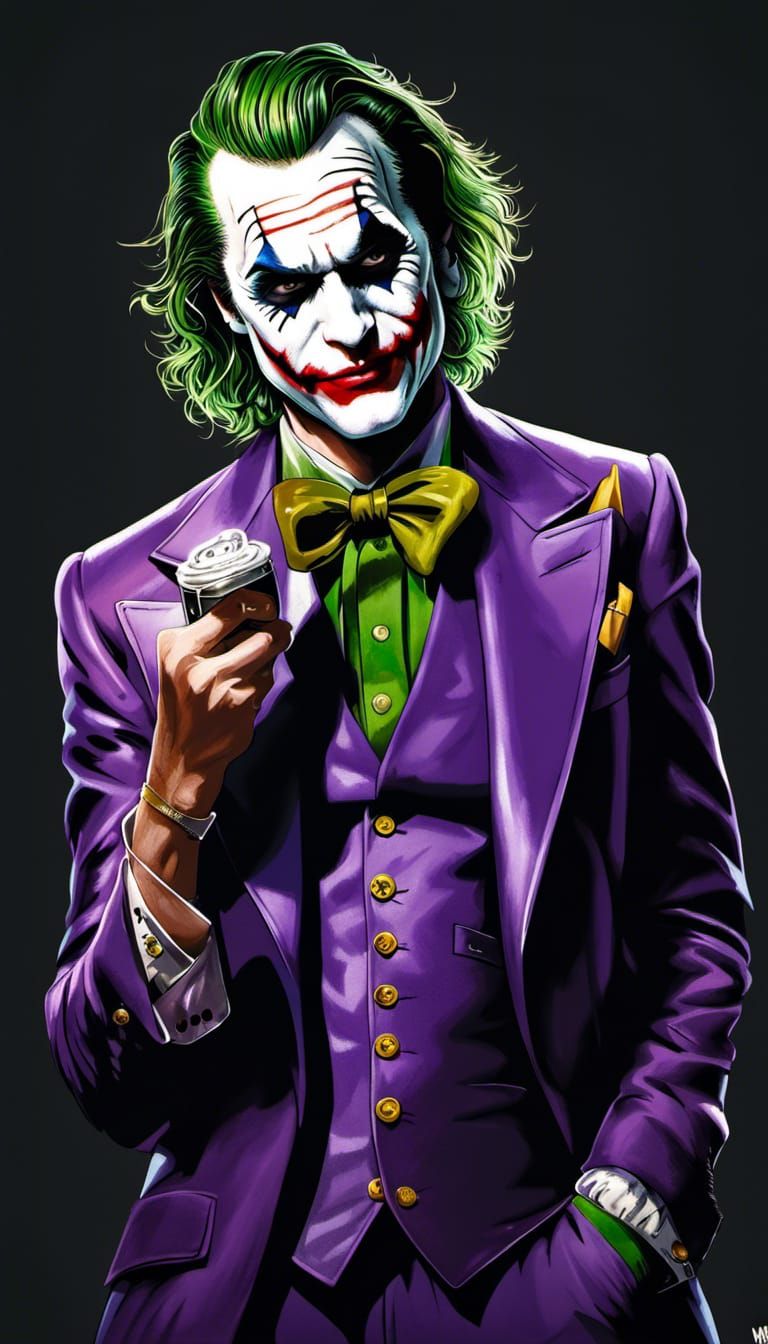 Joker portrait v.2