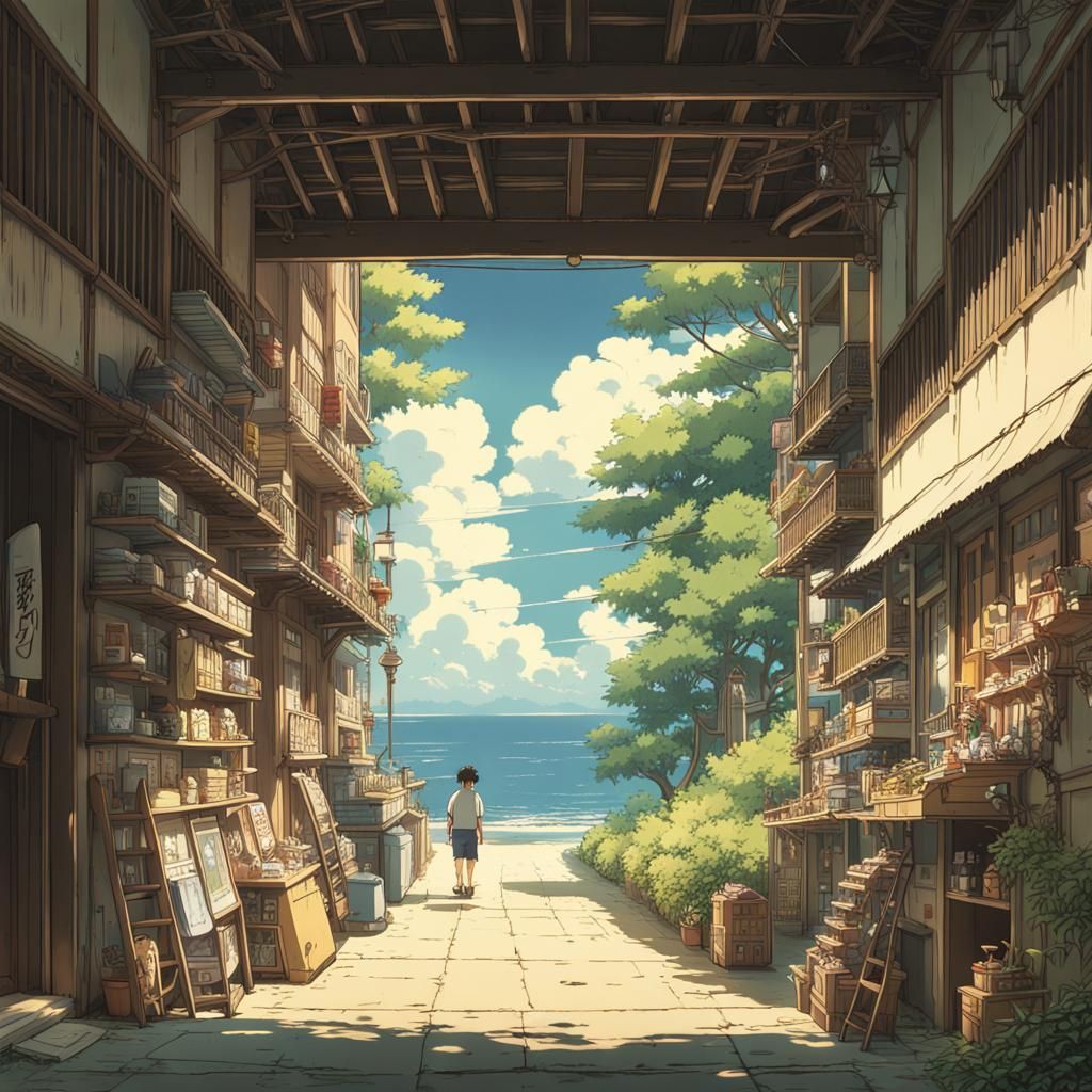 Anime Key Visual of the Coolest Dude