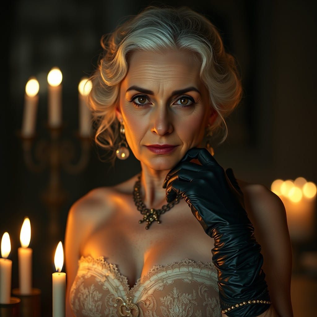 Ethereal Beauty in the Hush of Night