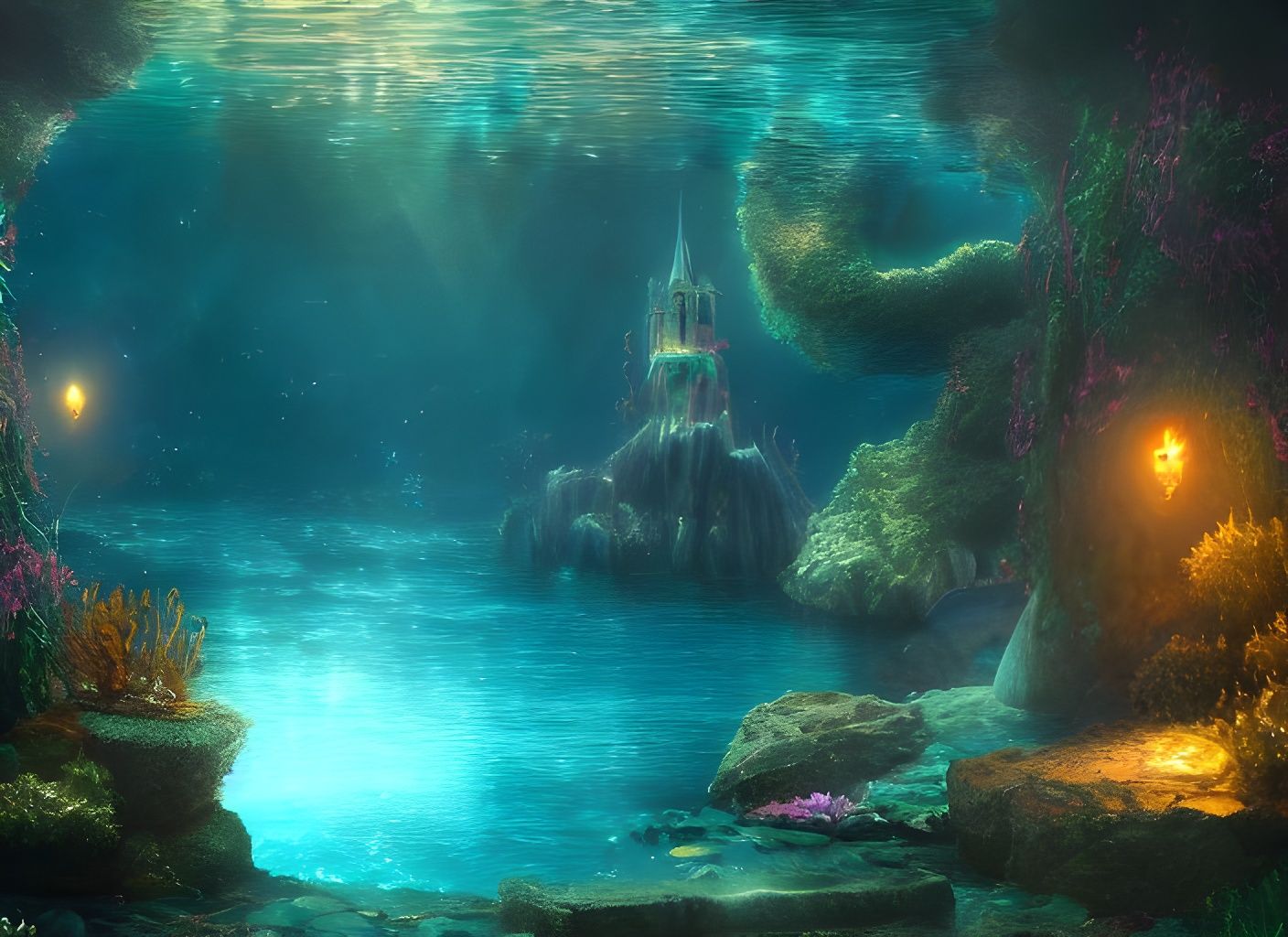 Fantasy Underwater Reef