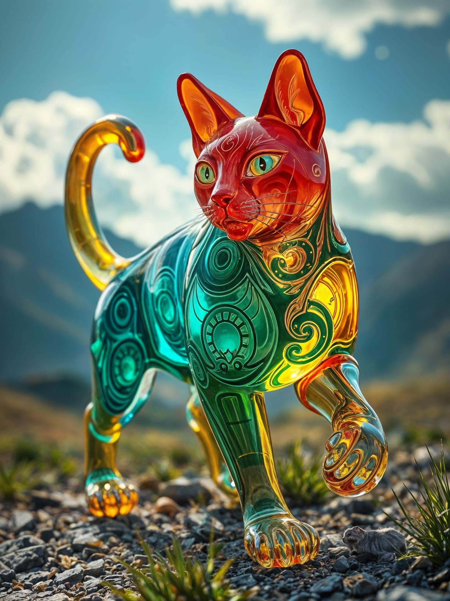 Glass Cat