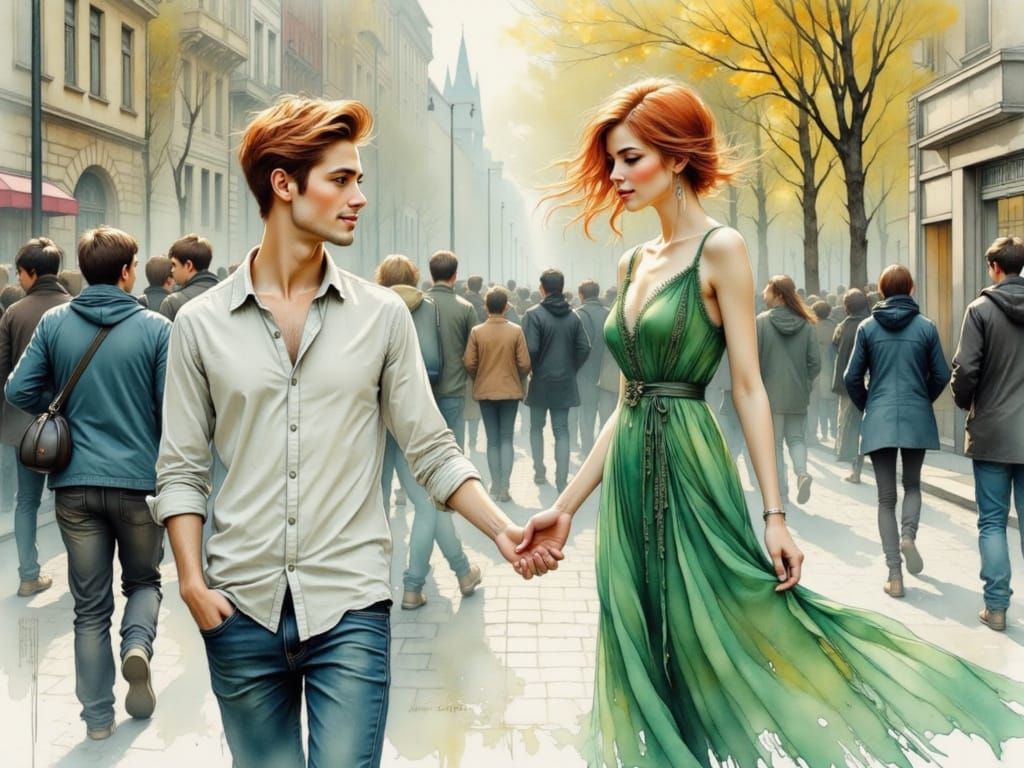 Whistler-esque Nocturne: Enigmatic Encounter