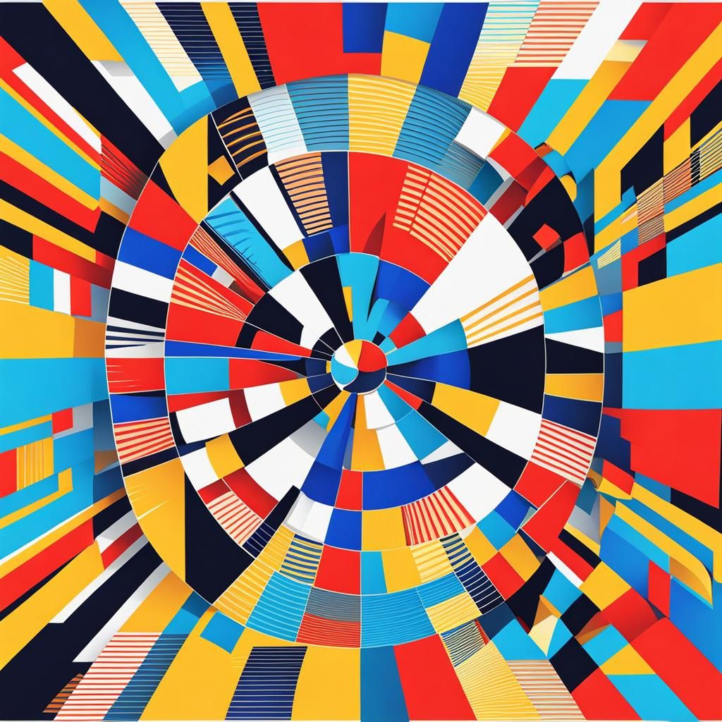 Hats as Bridges: Pop Art Screen Print