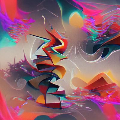 Abstract Madness: A Chaotic Explosion of Color