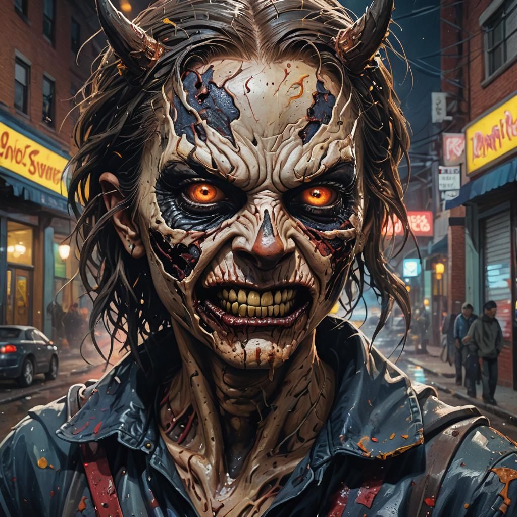 Nightmare on Elm Street: Hyperrealistic Concept Art