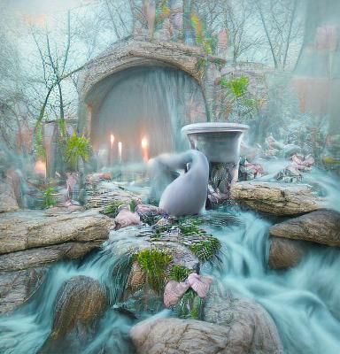 Ethereal Magic Well in Pastel Colors