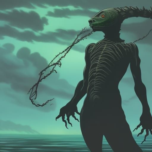 Creature Black Lagoon in Anime Key Visual Style