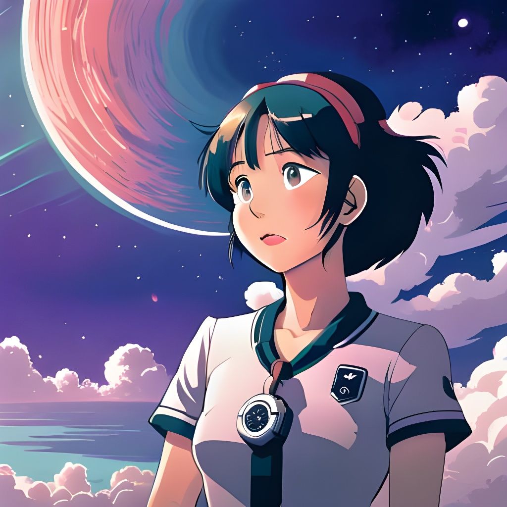 Lofi Space Girl