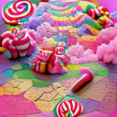 Sweet Candyland Dreamscape
