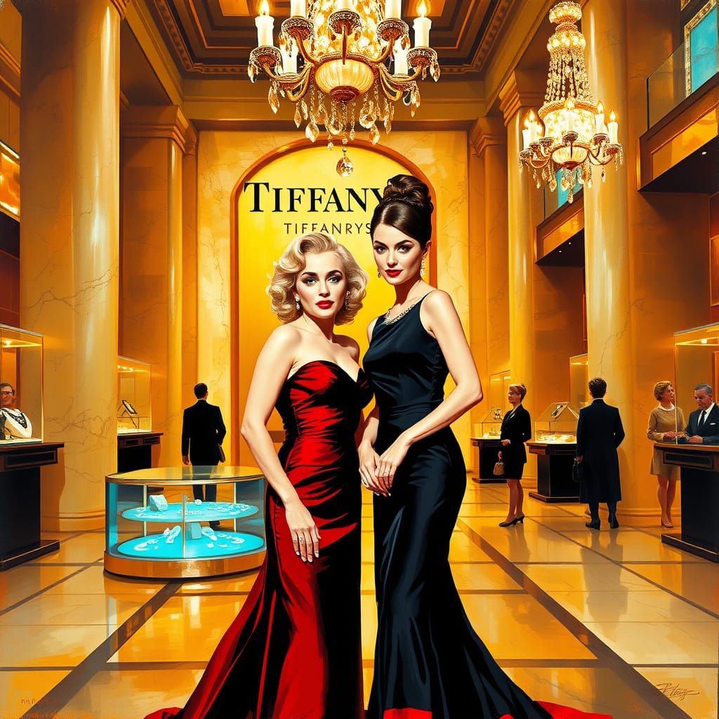 Elegant Icons in Tiffany's Luxury