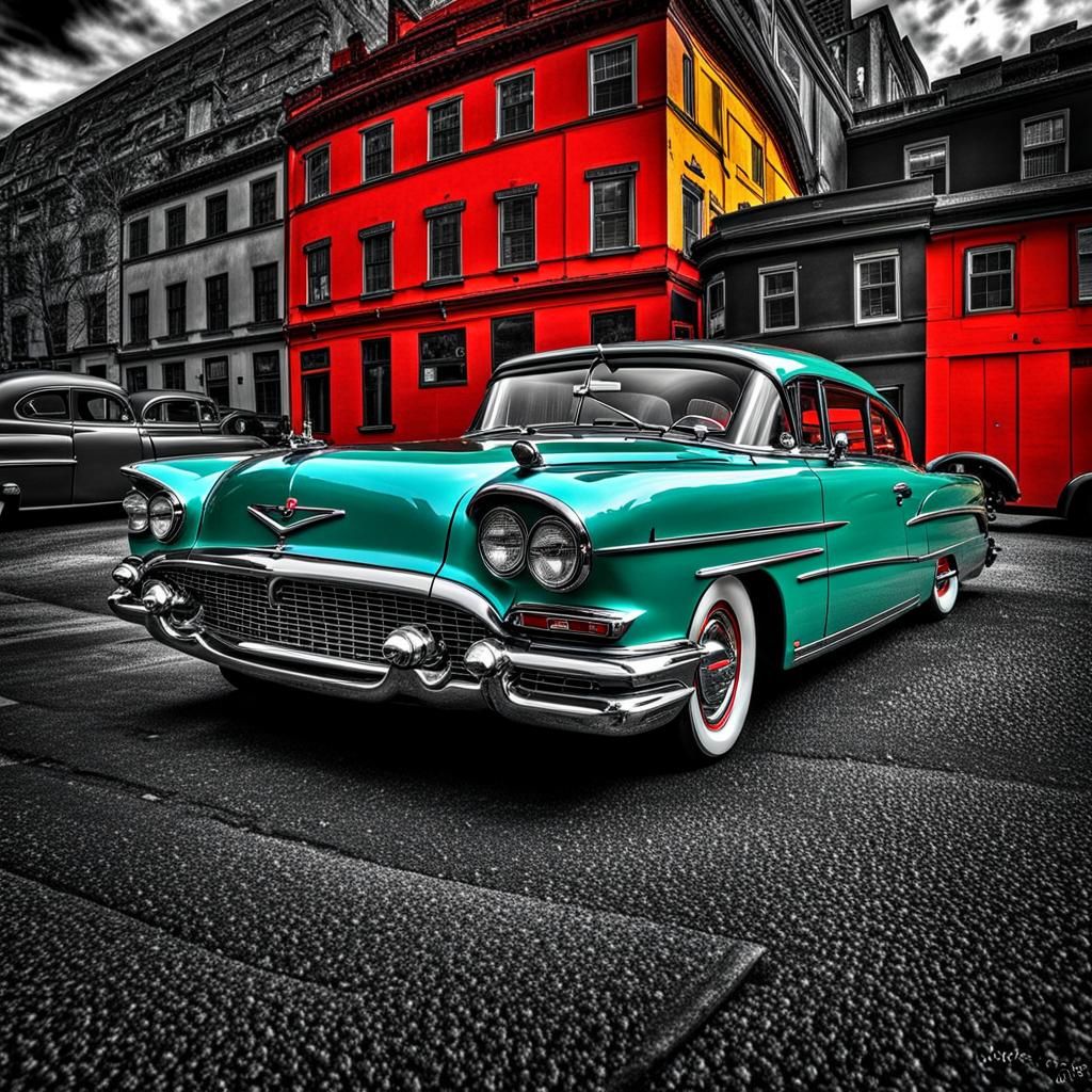 Selective Color Art, Model car collection