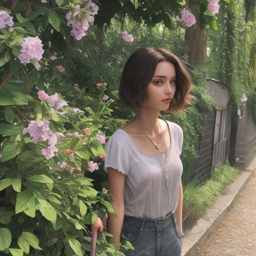 Surreal Glamour: A Psychedelic CGI Masterpiece