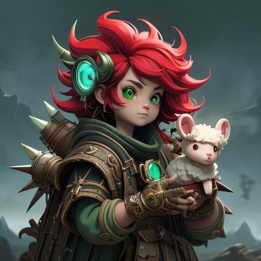 Cute and fluffy lamb teddy