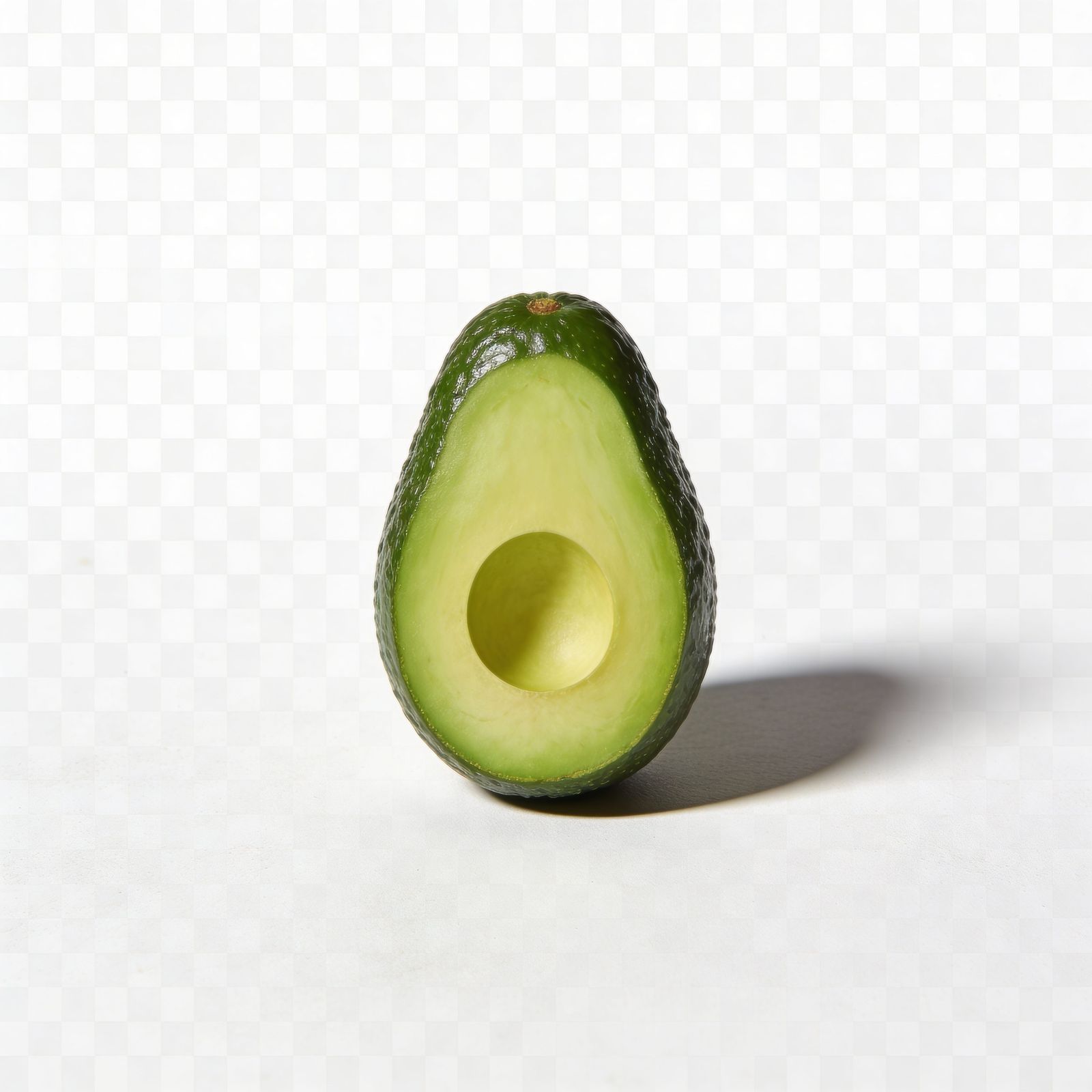 Perfectly Ripe Avocado Studio Photo