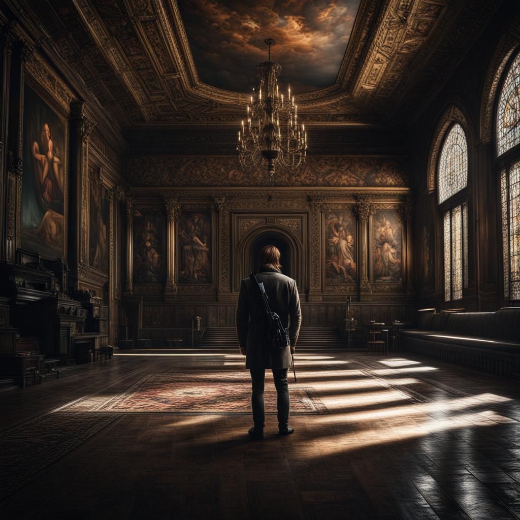 Hyperrealistic Portrait with Intricate Details in HDR