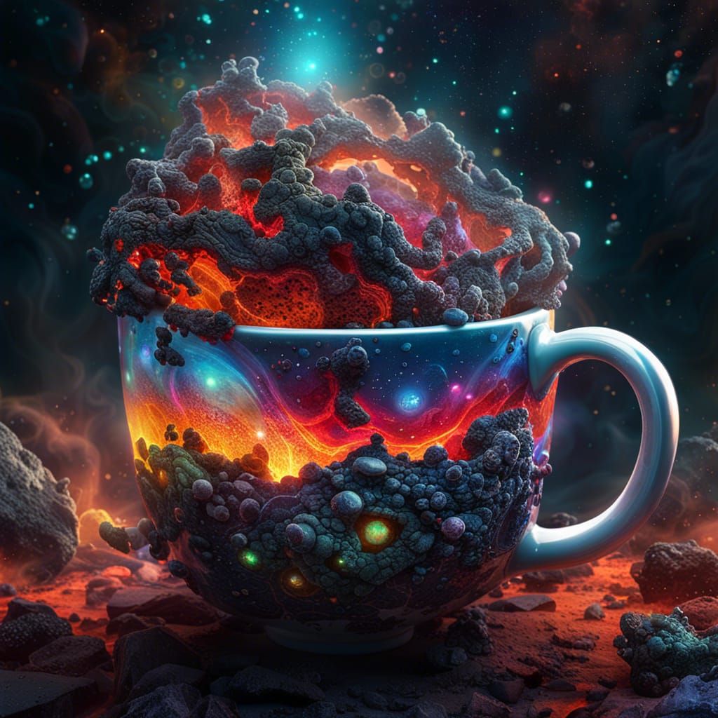 Surreal Dreamscape in Aetherpunk Style