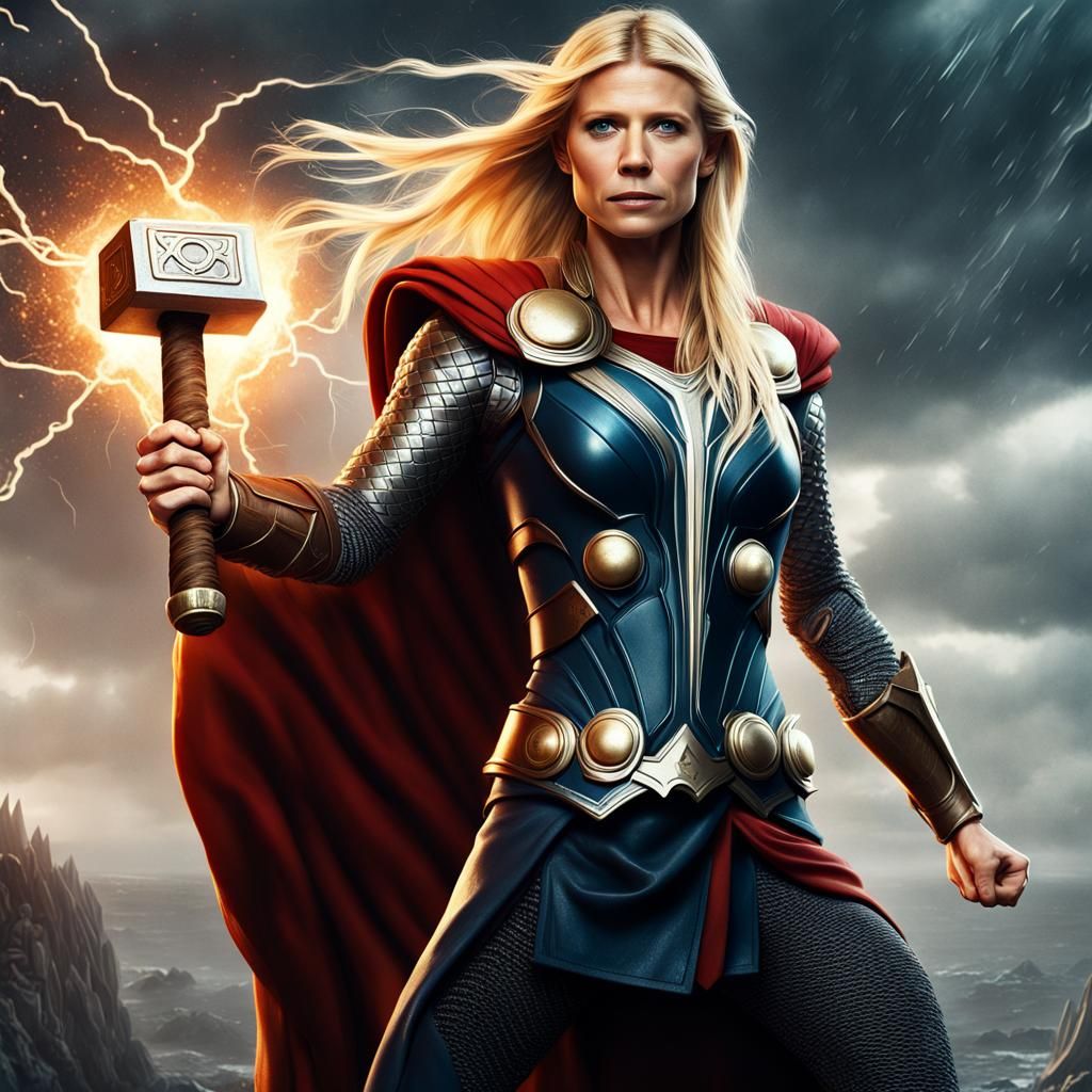 Gwyneth Paltrow as Jane Foster.