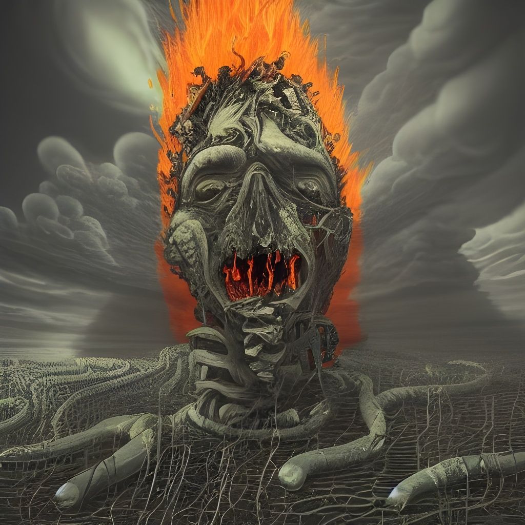 Sci-Fi Horror Landscape by Burckhardt and Butler