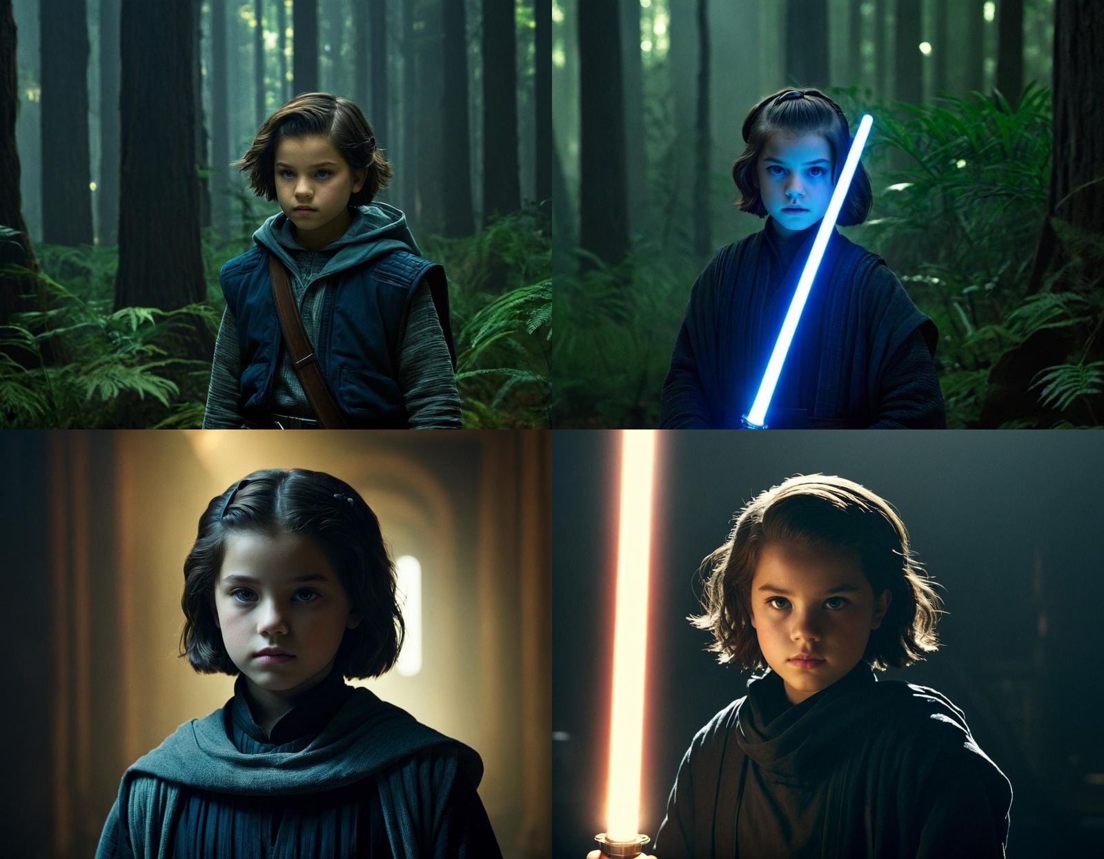 Star Wars Padawan in Cinematic Science Fiction Film