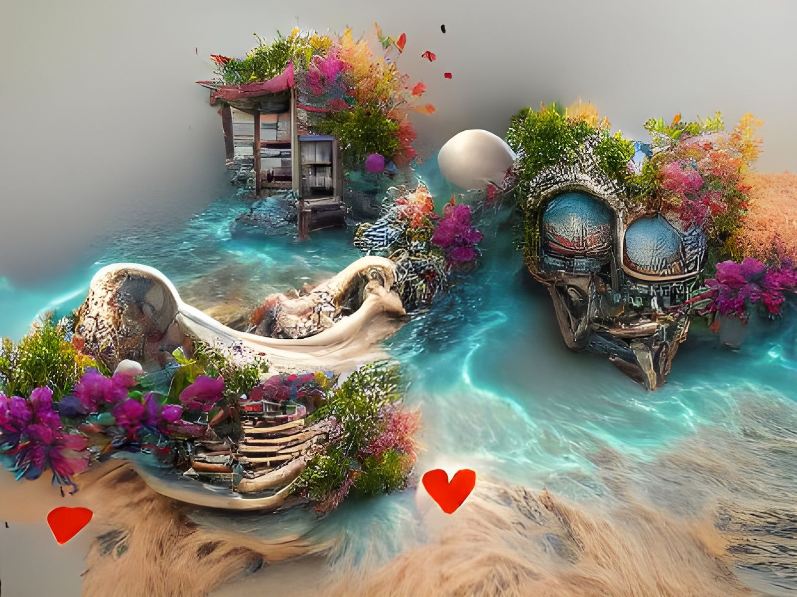 Souls in Love: A Paradise in 8K 3D