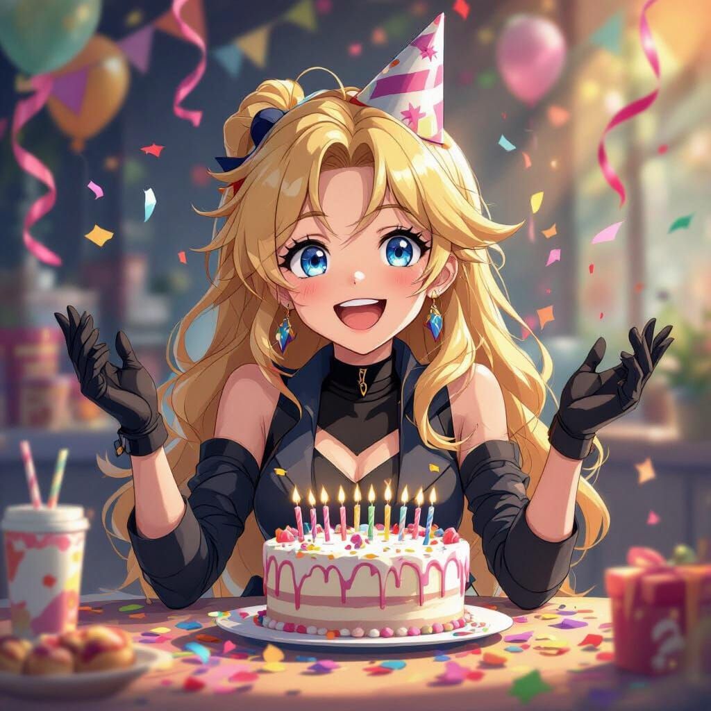 Jessie from Team Rocket Celebrates Birthday in Vibrant Anime...